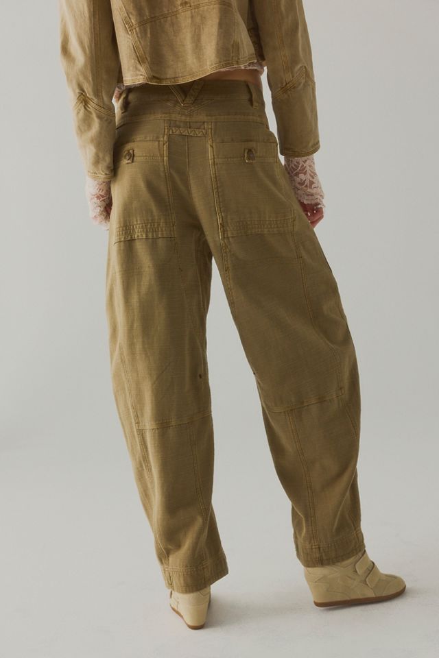 Pantalon de travail délavé Definition #1