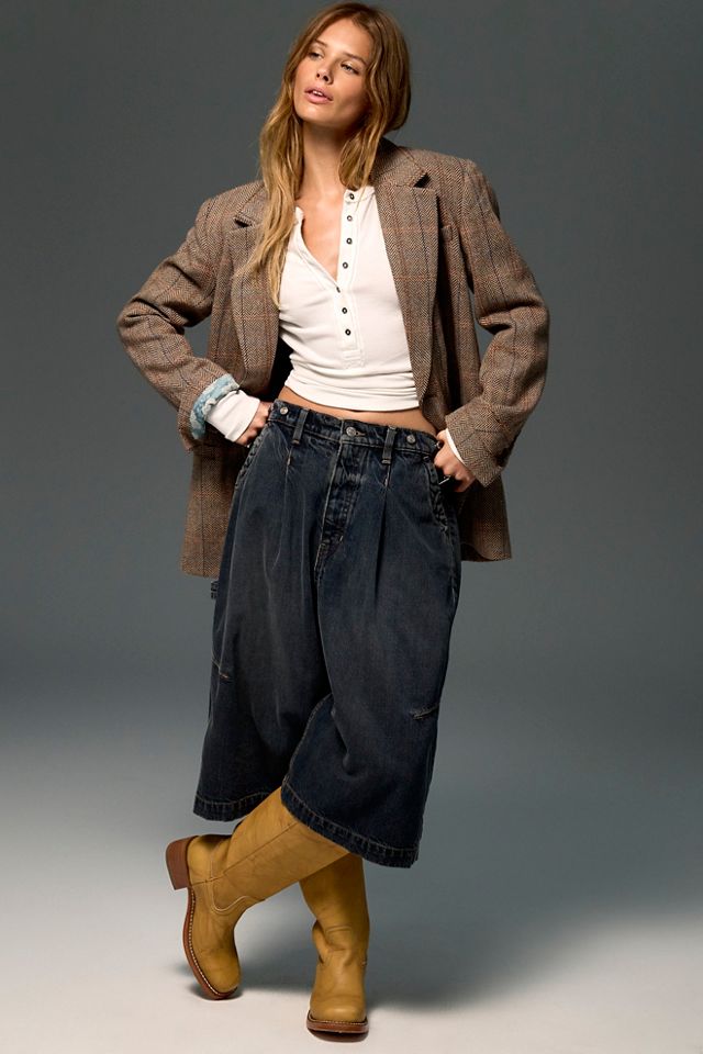 We The Free Simone Relaxed Wide-Leg Cropped Jeans #1