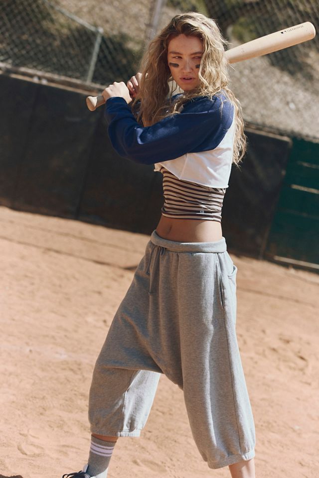 Hot Shot Cropped Baseball Layer #2