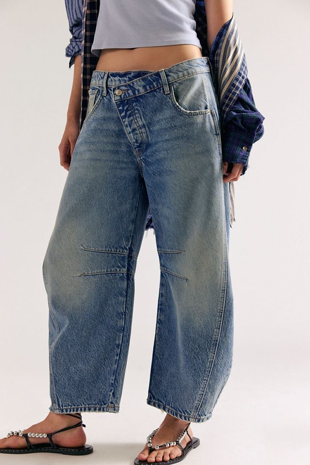 We The Free Good Luck Mid-Rise Barrel Jeans #2