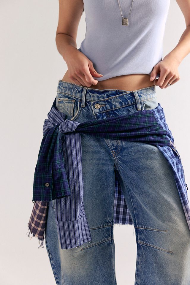 We The Free Good Luck Mid-Rise Barrel Jeans #3