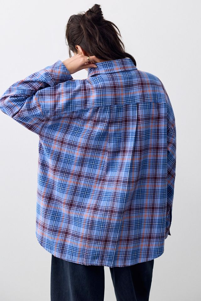 We The Free Elisson Plaid Top #1