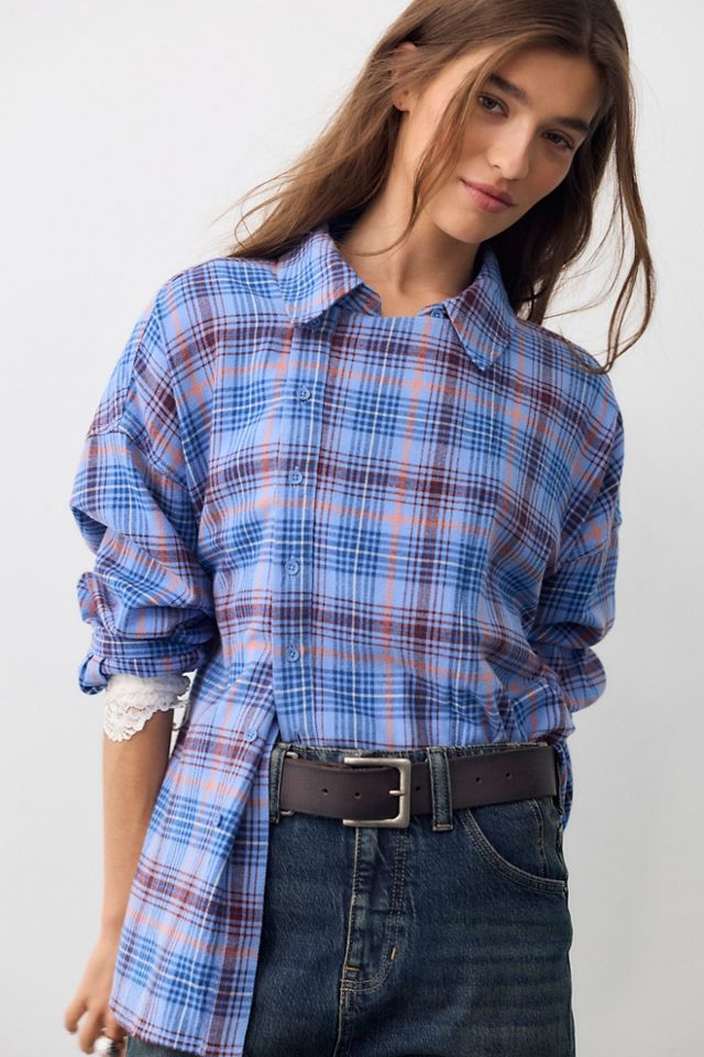 We The Free Elisson Plaid Top #2