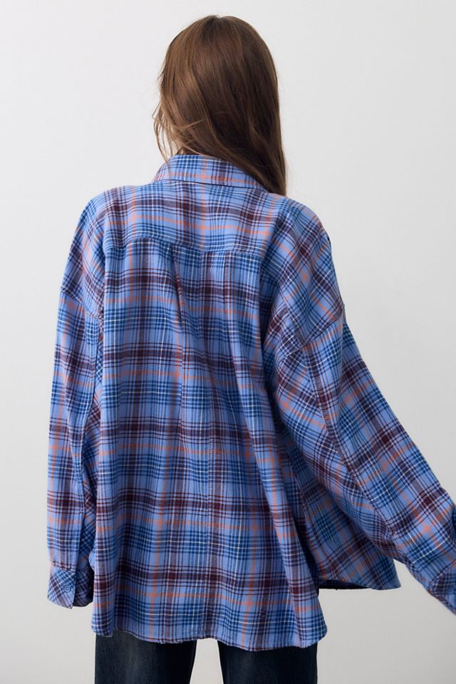 We The Free Elisson Plaid Top #1