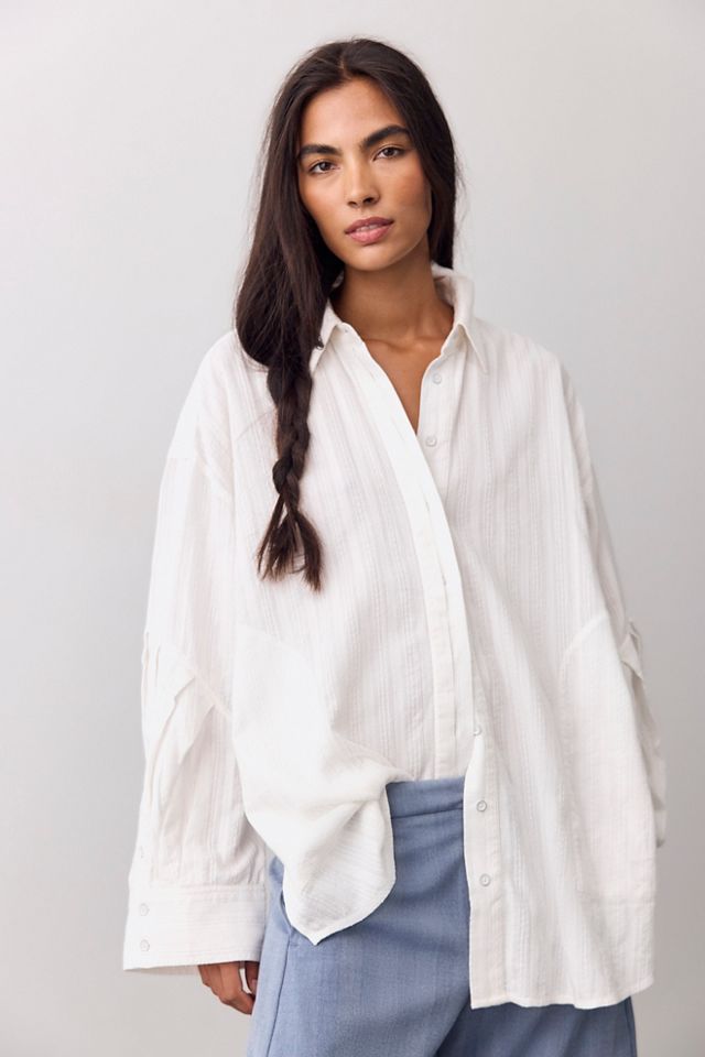 We The Free Selene Dobby Button Down #2