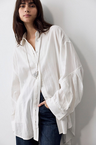 We The Free Selene Dobby Button Down