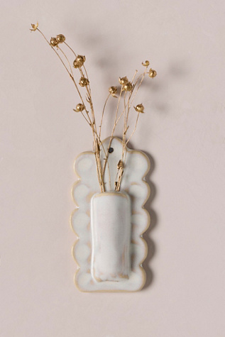 Scallop Wall Vase by Free People