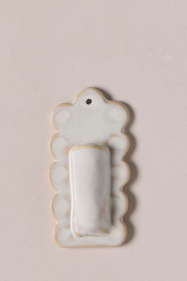 Scallop Wall Vase #1