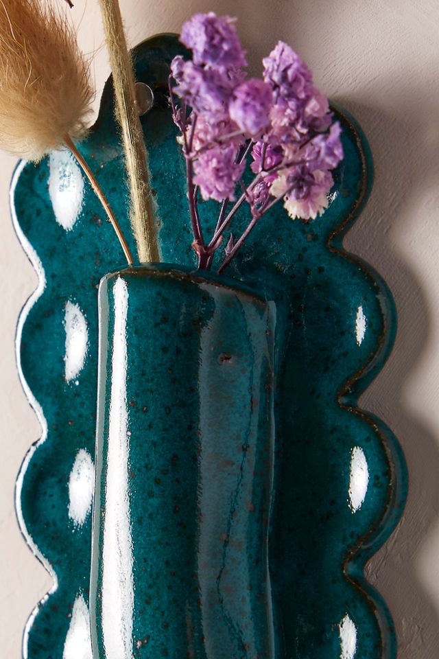 Vase Mural Festonné #1