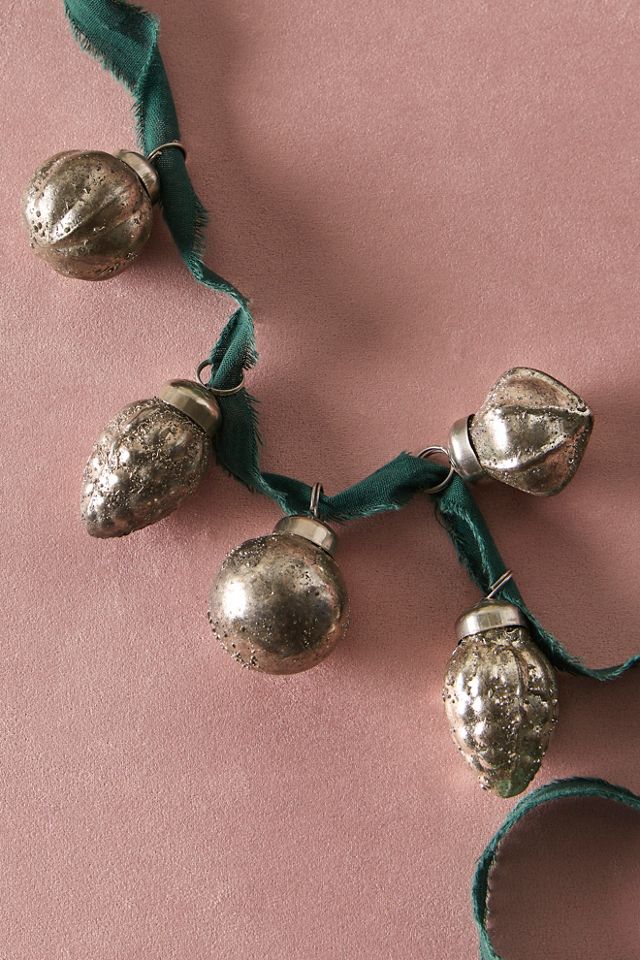 Mini Mercury Glass Ornaments #1