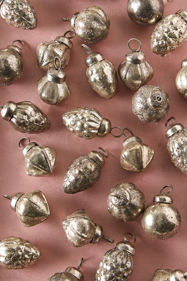 Mini Mercury Glass Ornaments #2