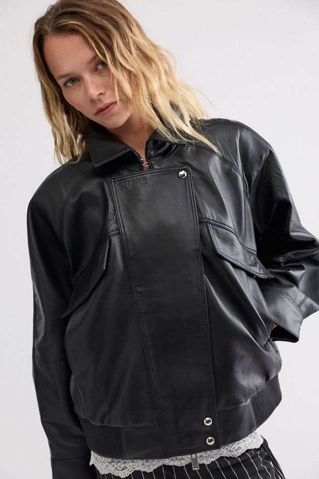 Retrofete Sylvana Leather Jacket #3
