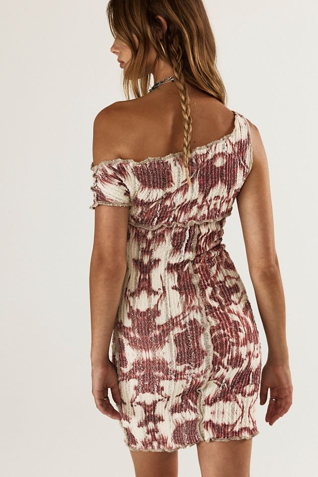 Luna Del Pinal La Rosa Off-The-Shoulder Mini Dress #1