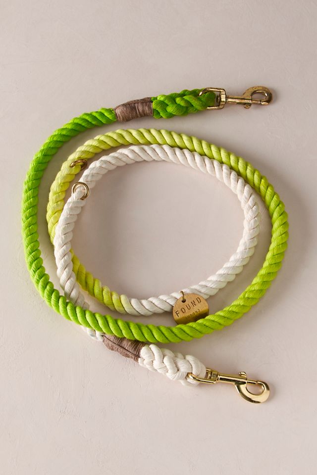 Cotton Tie Dye Rope Leash #1