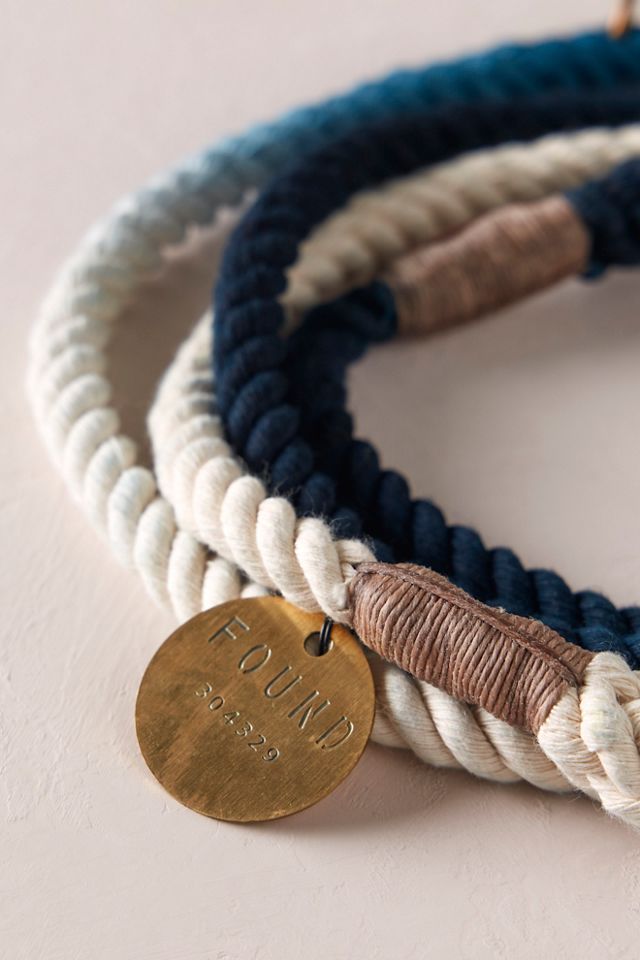 Cotton Tie Dye Rope Leash #3