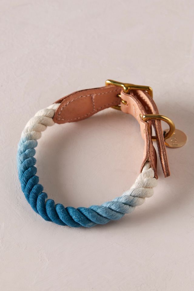 Cotton Tie Dye Rope Collar #2