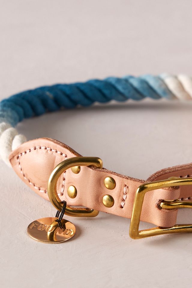Cotton Tie Dye Rope Collar #3