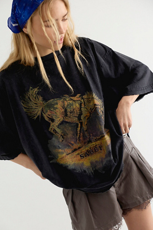 Sabbi The Very Oversized Bucky Tee by Free People