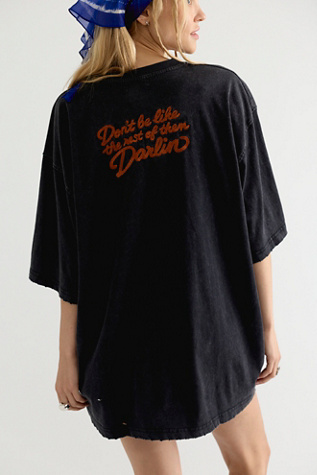 Женская футболка Sabbi The Buck Yeah Oversized Tee, цвет: Чёрный — фото 2