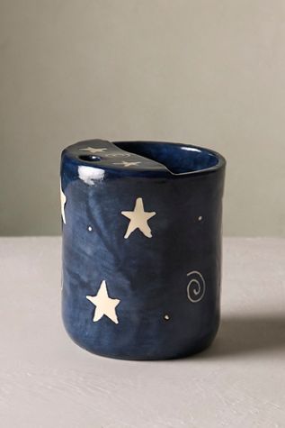 Whimsical Star Travel Mug