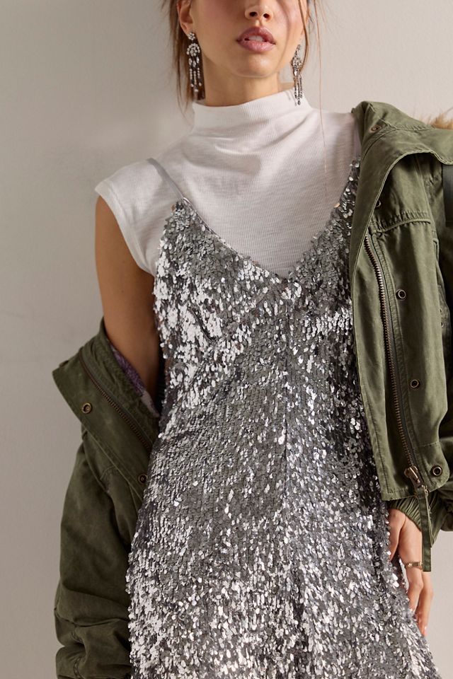 Glow Crazy Midi Slip Dress #3