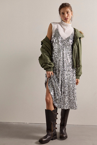 Glow Crazy Midi Slip Dress