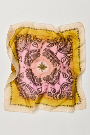 Женские аксессуары Free People Solstice Cashmere Bandana, цвет: Horizon — фото 2