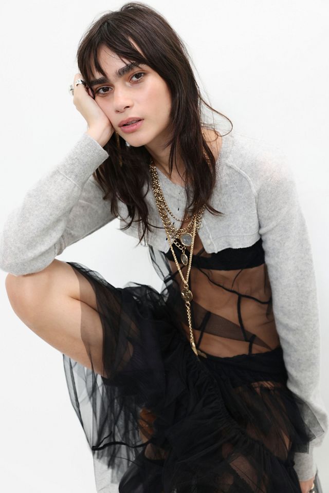 Porto Cashmere Shrug #3