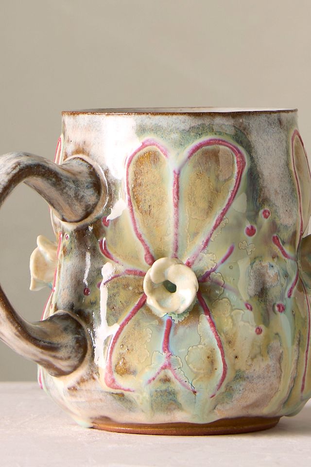 Doily Mug #1
