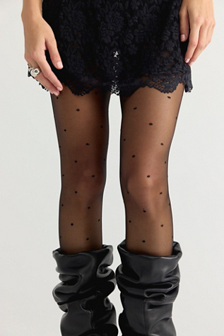 Le Dot Sheer Tights