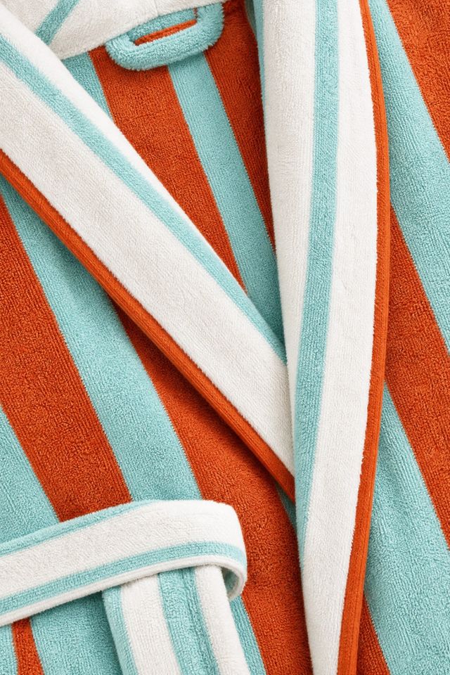 Sunday Citizen Spritz Striped Beach Robe #2