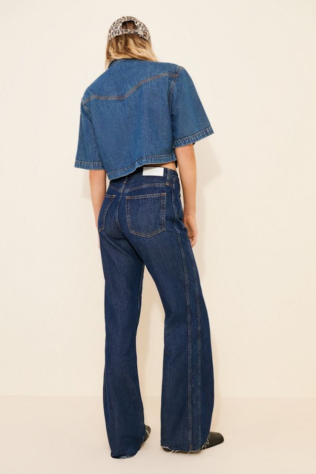RE/DONE The Californian Low-Rise Wide-Leg Jeans #1