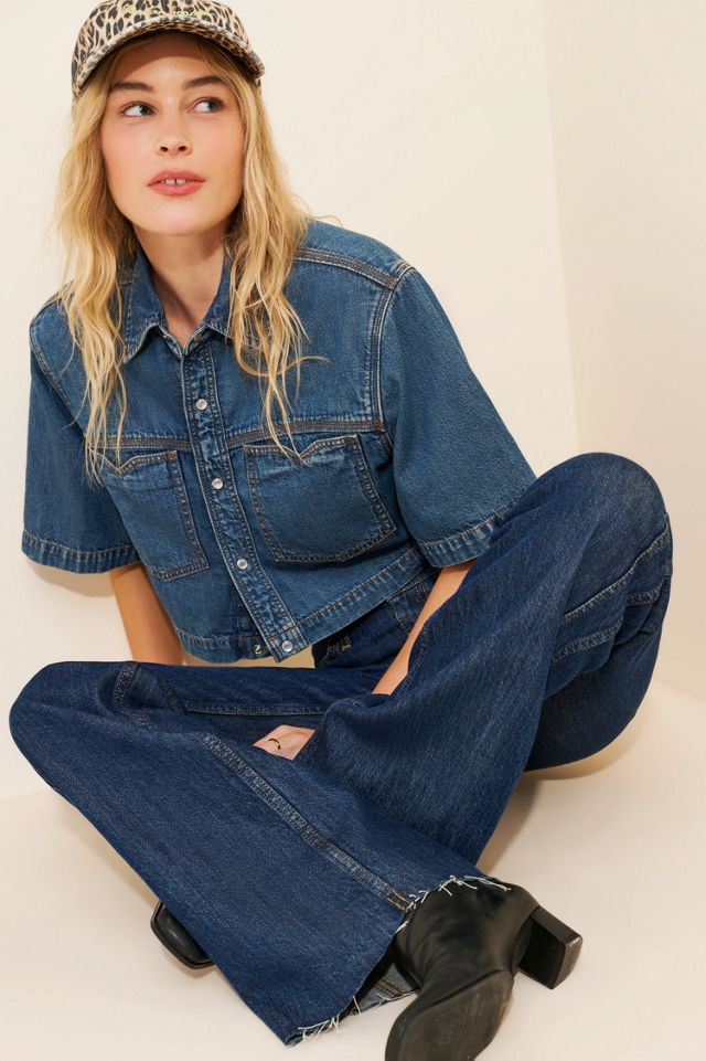 RE/DONE The Californian Low-Rise Wide-Leg Jeans #2