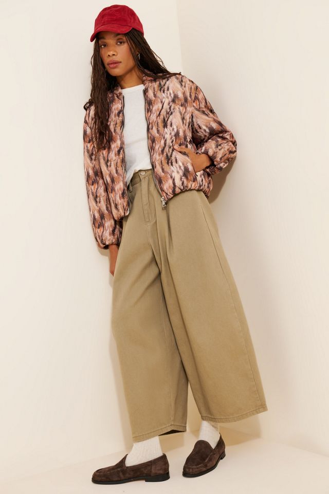 Apparis Maris Printed Padded Bomber #3