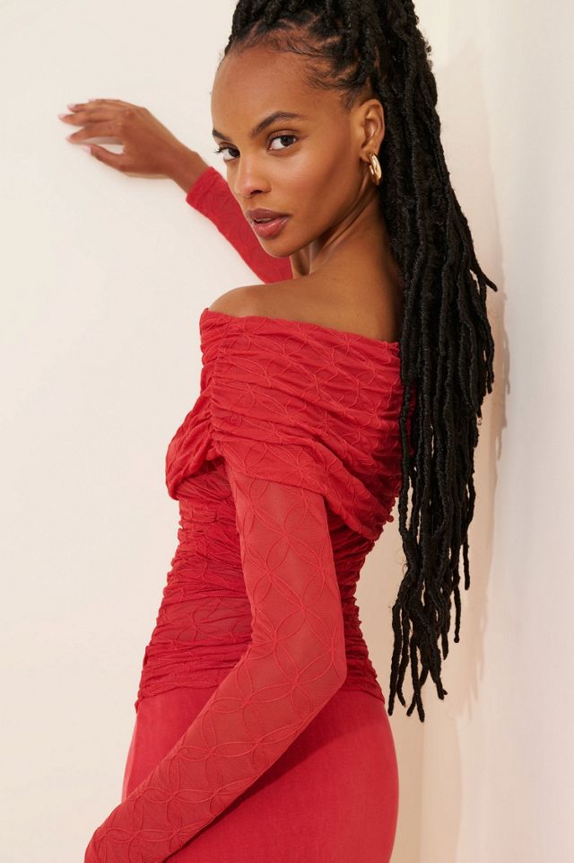 Sovere Venus Mesh Maxi Dress #2