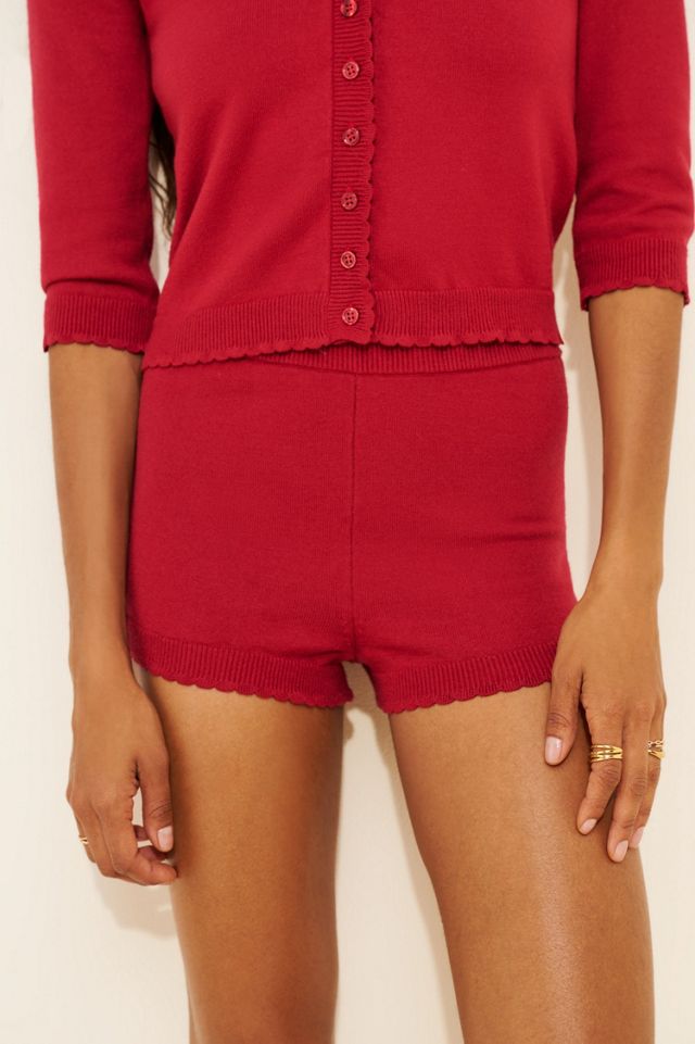 Nuuly x For Love & Lemons Maura Knit Shorts #2
