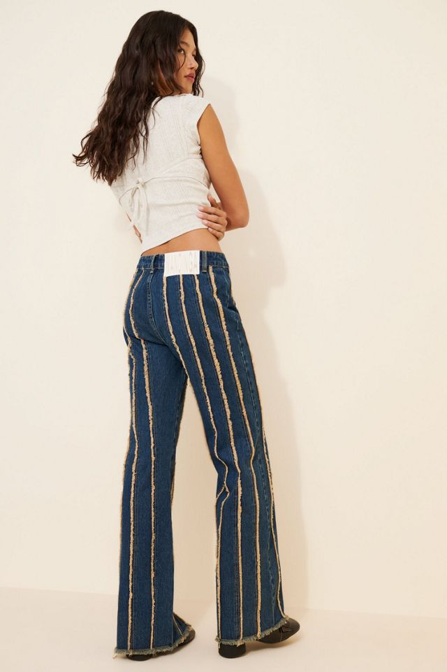 Mandinga Ruta Hem Stripe Jeans #1