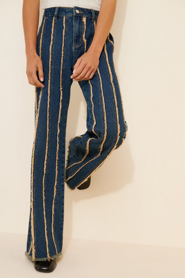 Mandinga Ruta Hem Stripe Jeans #2