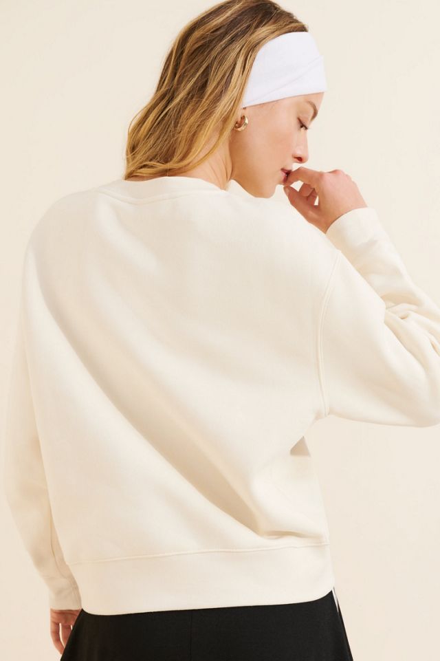 The Wild Collective Oversized Baggy Crew Flyers Sweatshirt #1