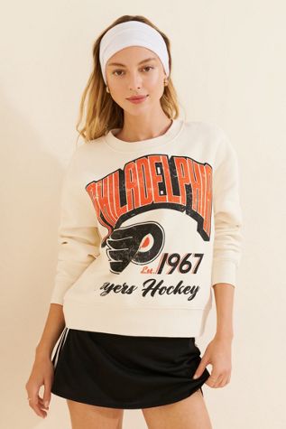 The Wild Collective Oversized Baggy Crew Flyers Sweatshirt