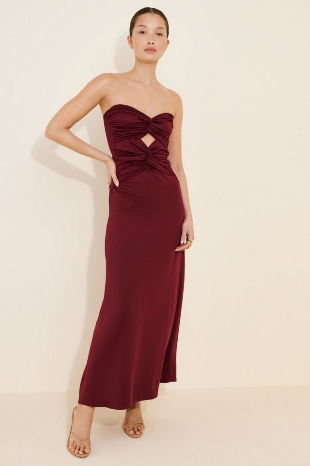 Hosbjerg Strapless Nudos Dress #3