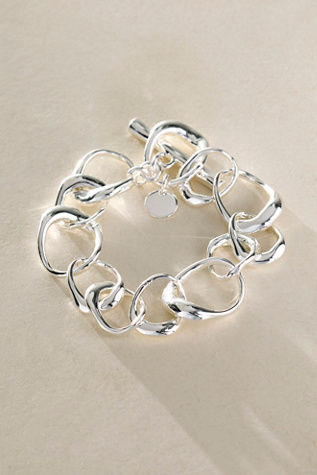 Icon Silver Plated Bracelet
