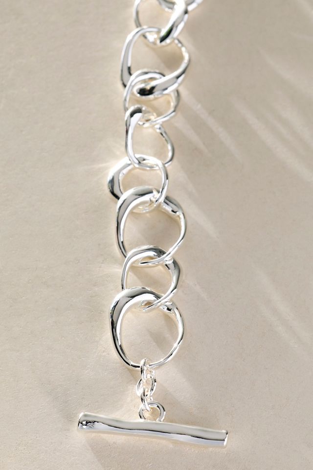 Icon Silver Plated Bracelet #1