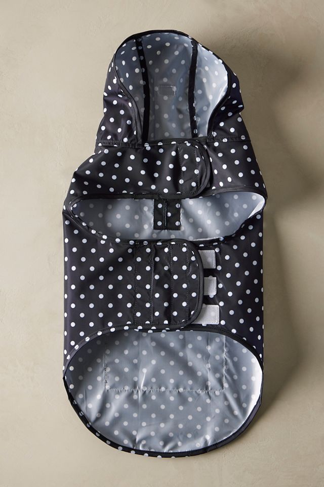 Polka Dot Dog Rain Poncho #2