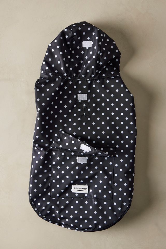 Polka Dot Dog Rain Poncho #3