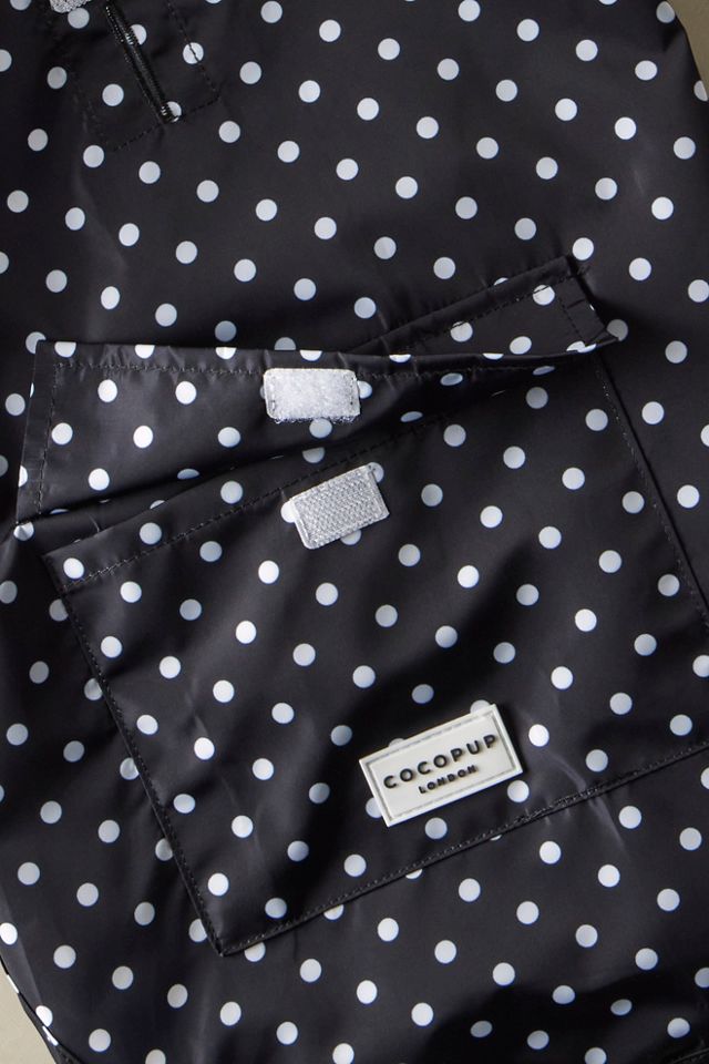 Polka Dot Dog Rain Poncho #4