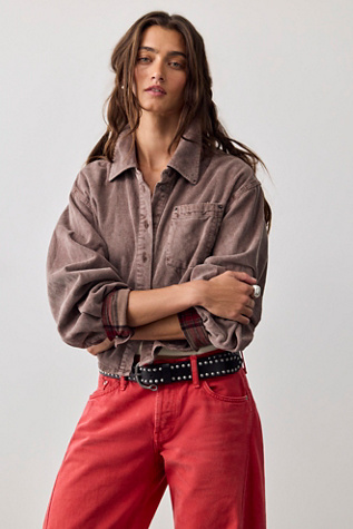 Billie Corduroy Button Down Shirt