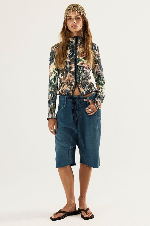Luna Del Pinal Stretch Weave Tracky Zip-Up #2