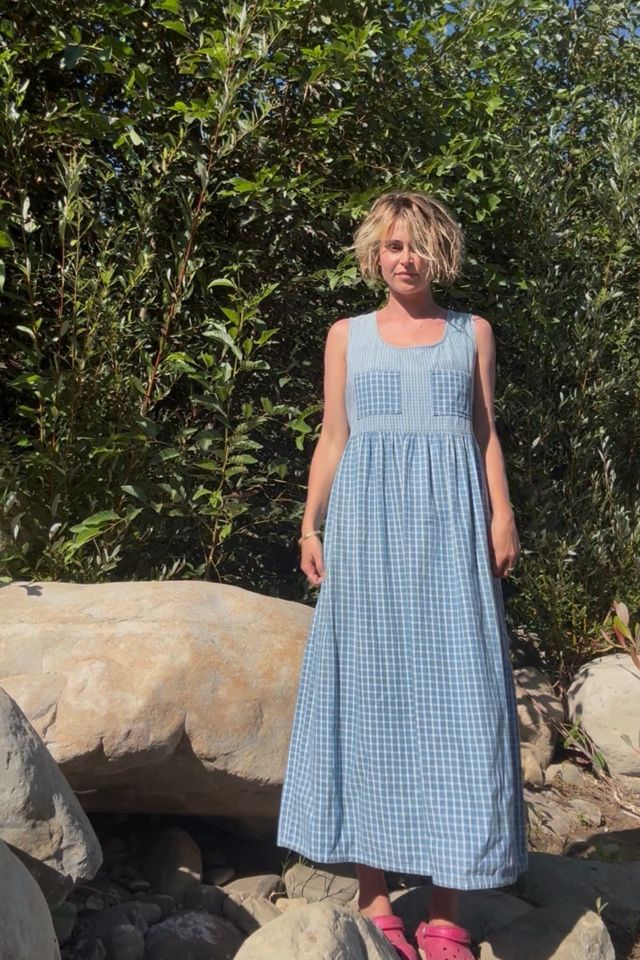 Vintage Denim Maxi Dress Selected by Kikos Kloset #1