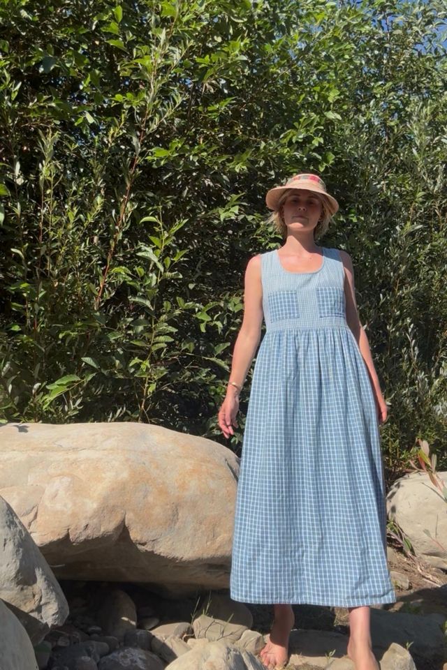 Vintage Denim Maxi Dress Selected by Kikos Kloset #2
